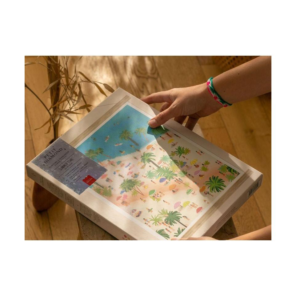Coffret Petit Diamond - Diamond Painting Summer Time Par Melisa Bilgici