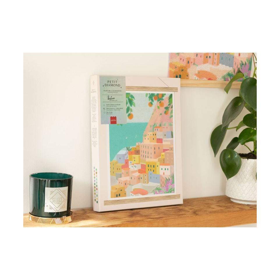 Small Diamond Box - Diamond Painting Positano By Petra Lidze