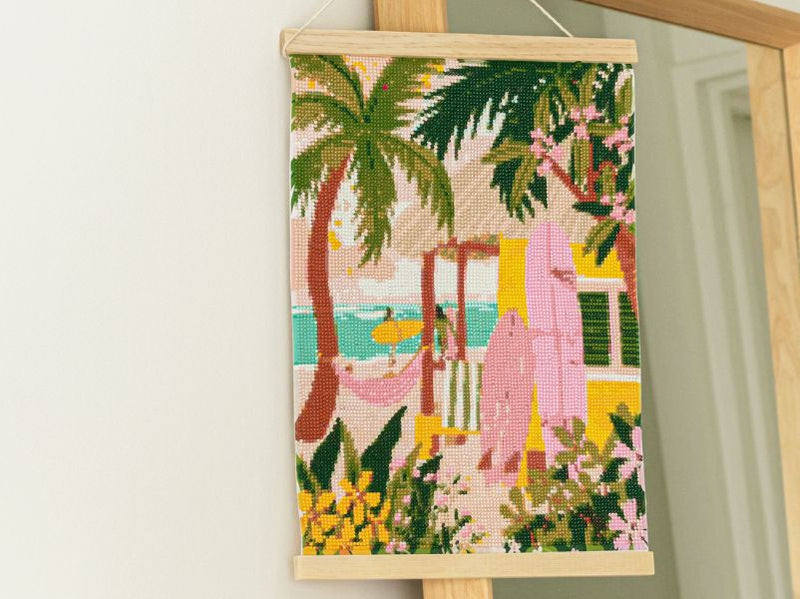 Coffret Petit Diamond - Diamond Painting - Surfboards Par Julia Cornelius