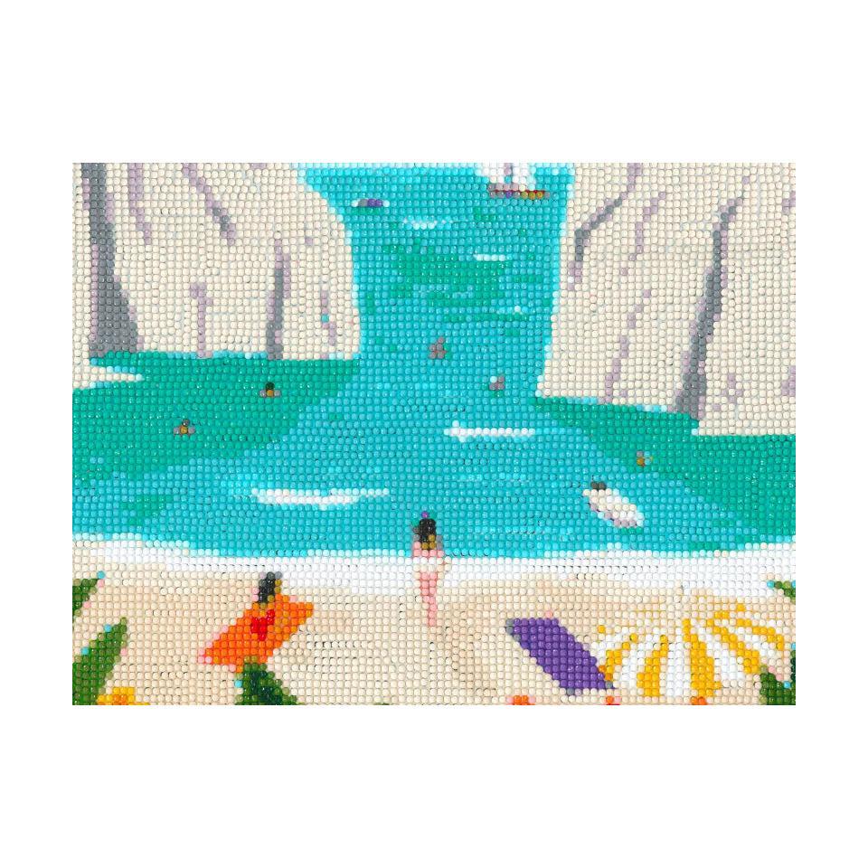 Small Diamond Box - Diamond Painting Stiniva Beach By Maja Tomljanovic