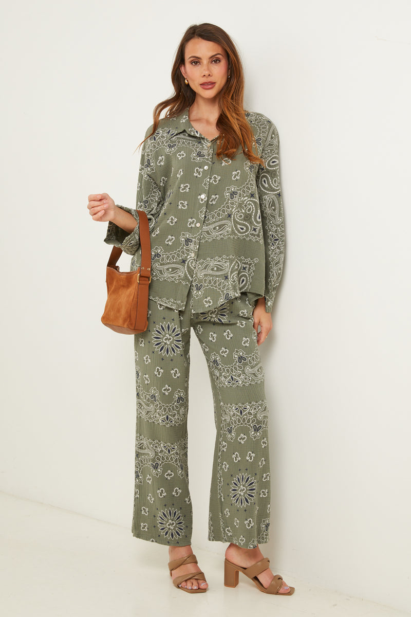 Chemise - Kaki