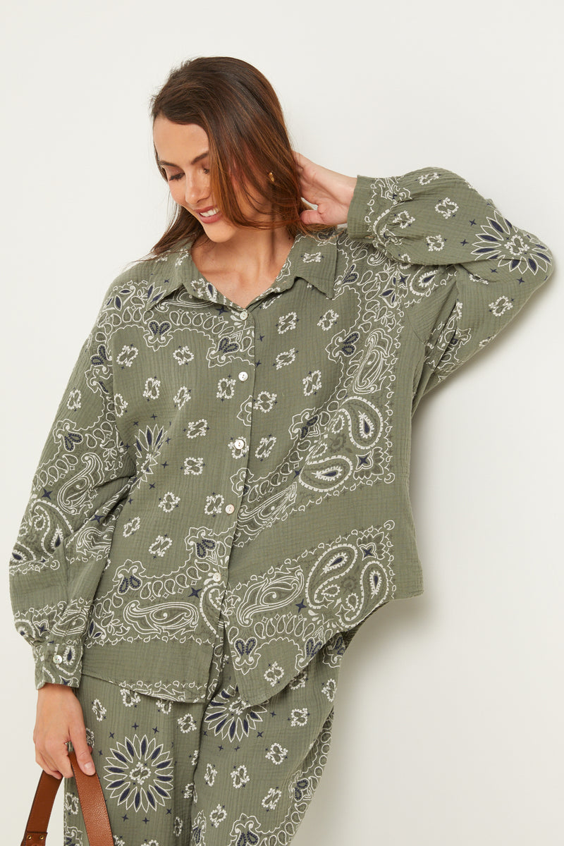Chemise - Kaki
