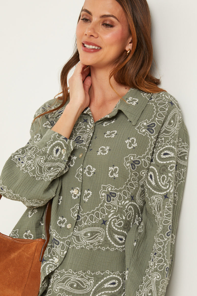 Chemise - Kaki