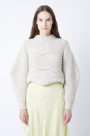 Pull Best Tresse  ECRU FLAMME