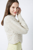 Pull Best Tresse  ECRU FLAMME