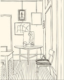 Carnet De Coloriages Et De Stickers / La Maison - Zoé de Las Cases