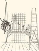 Carnet De Coloriages Et De Stickers / Le Jardin -  Zoé de Las Cases