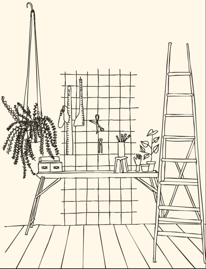 Carnet De Coloriages Et De Stickers / Le Jardin -  Zoé de Las Cases