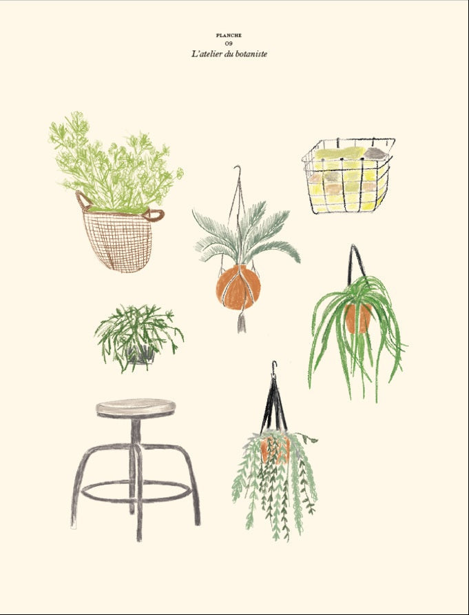 Carnet De Coloriages Et De Stickers / Le Jardin -  Zoé de Las Cases