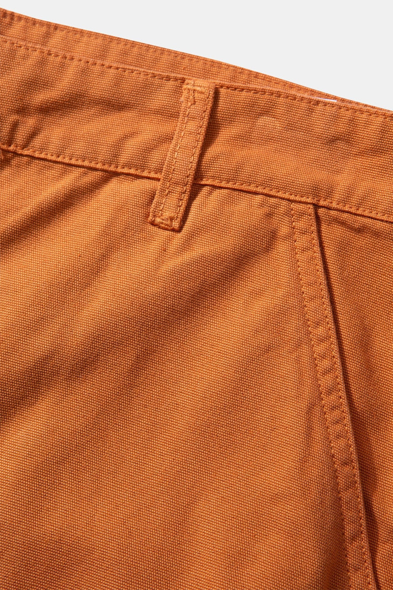 Short Carpenter Plain Orange
