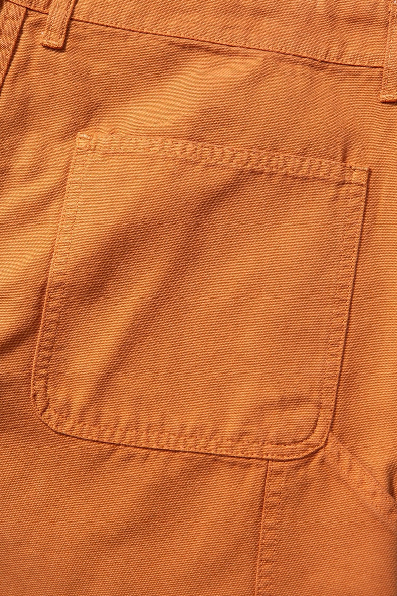 Short Carpenter Plain Orange