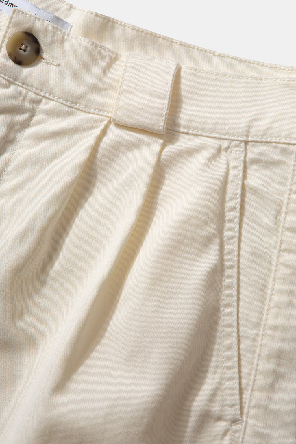 Szorty Belt Loop Off White