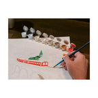 Paint By Number Box - Small Brush - Sri Lanka Train By Maja Tomljanovic