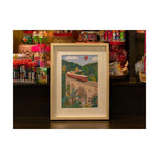 Paint By Number Box - Small Brush - Sri Lanka Train By Maja Tomljanovic