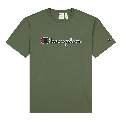 T-Shirt Champion Crewneck - Kaki