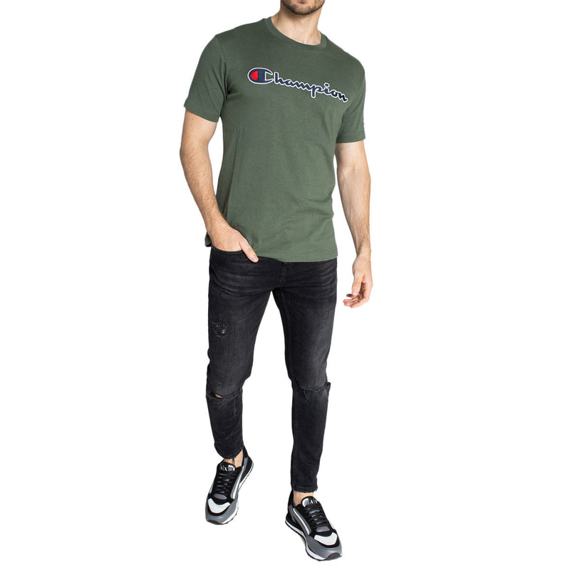 T-Shirt Champion Crewneck - Kaki