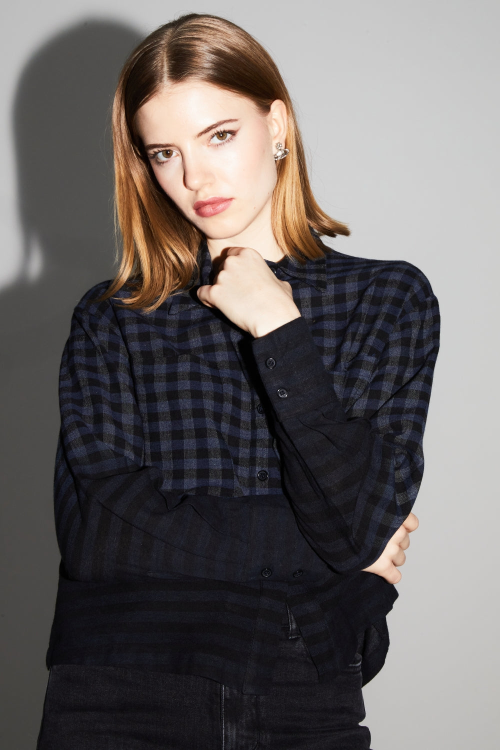 Chemise Tilda Vichy Tie And Dye Fabriquée En Italie