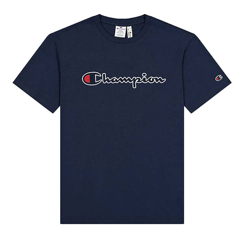 T-Shirt Champion Crewneck - Bleu