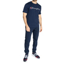 T-Shirt Champion Crewneck - Bleu