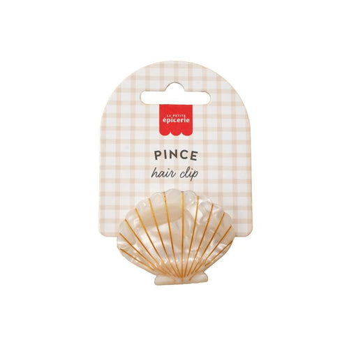 Shell Pearl Hair Clip