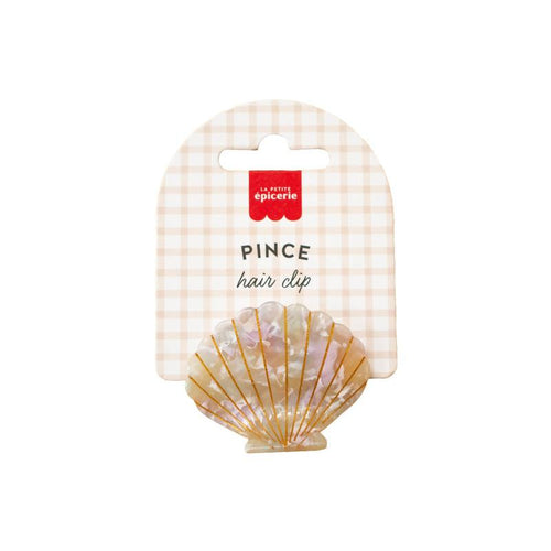 Multicolored Shell Hair Clip