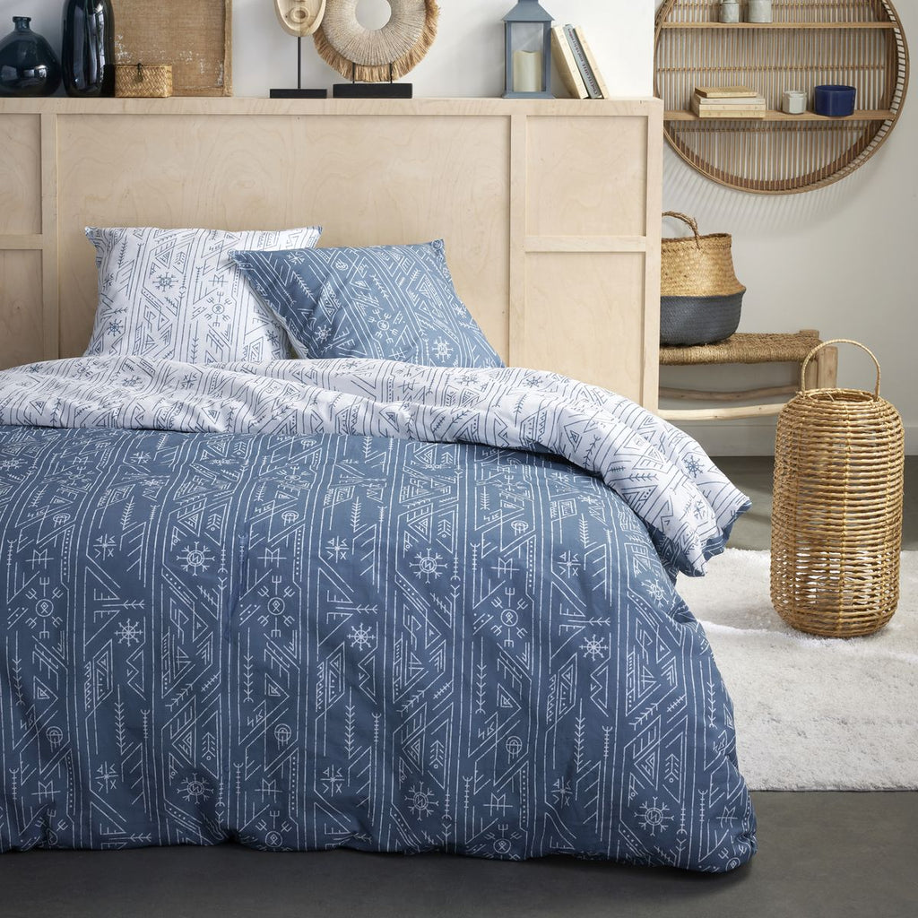 Sunshine - Juego De Cama Estampado 16.7 - Azul