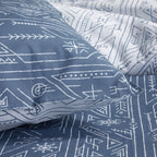 Sunshine - Juego De Cama Estampado 16.7 - Azul
