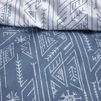 Sunshine - Juego De Cama Estampado 16.7 - Azul