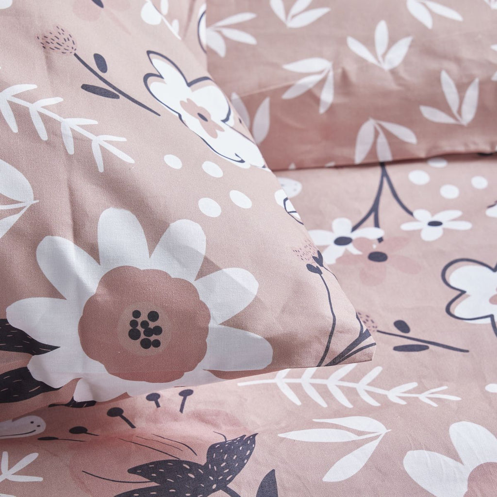 Sunshine - Parure De Lit Motif 16.8 - Rose Des Sables