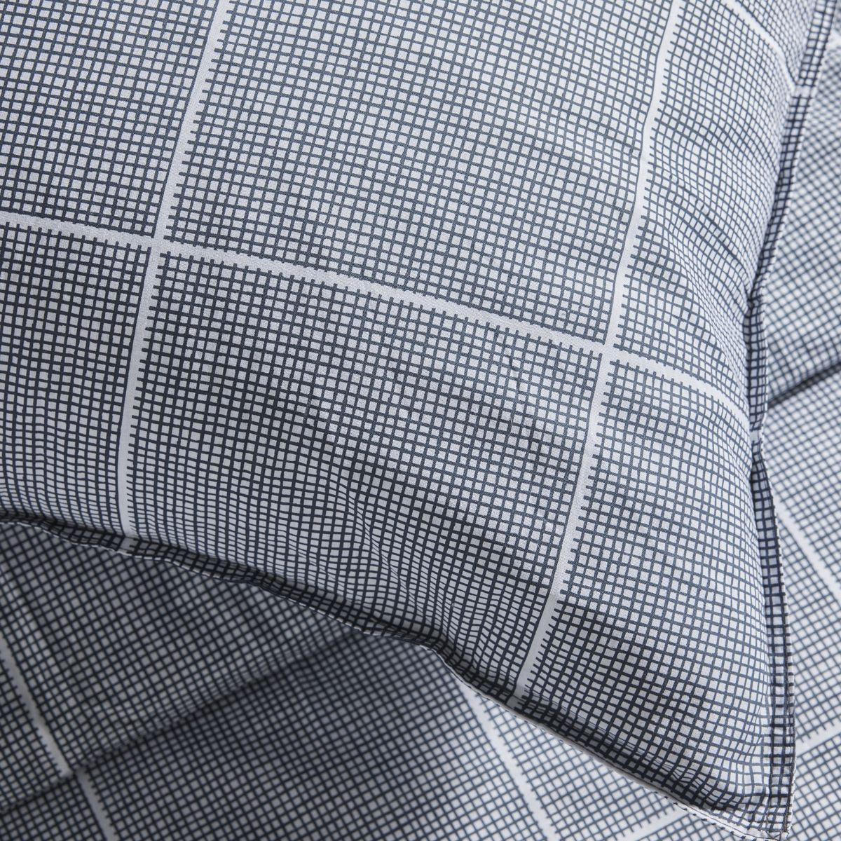 Mawira Zipped Set - Patterned Bedding Set 3.3 - Steel