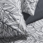Mawira Zipped Set - Patterned Bedding Set 3.7 - Black