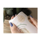 Sewing Kit - 7 Sew-on Makeup Remover Wipes - Ecru/Gold