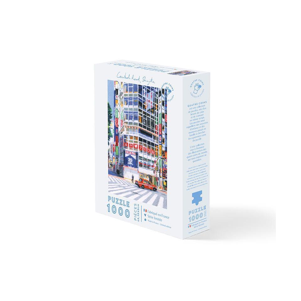 Puzzle Central Road Shinjuku Par Clément Thoby - 1000 Pièces