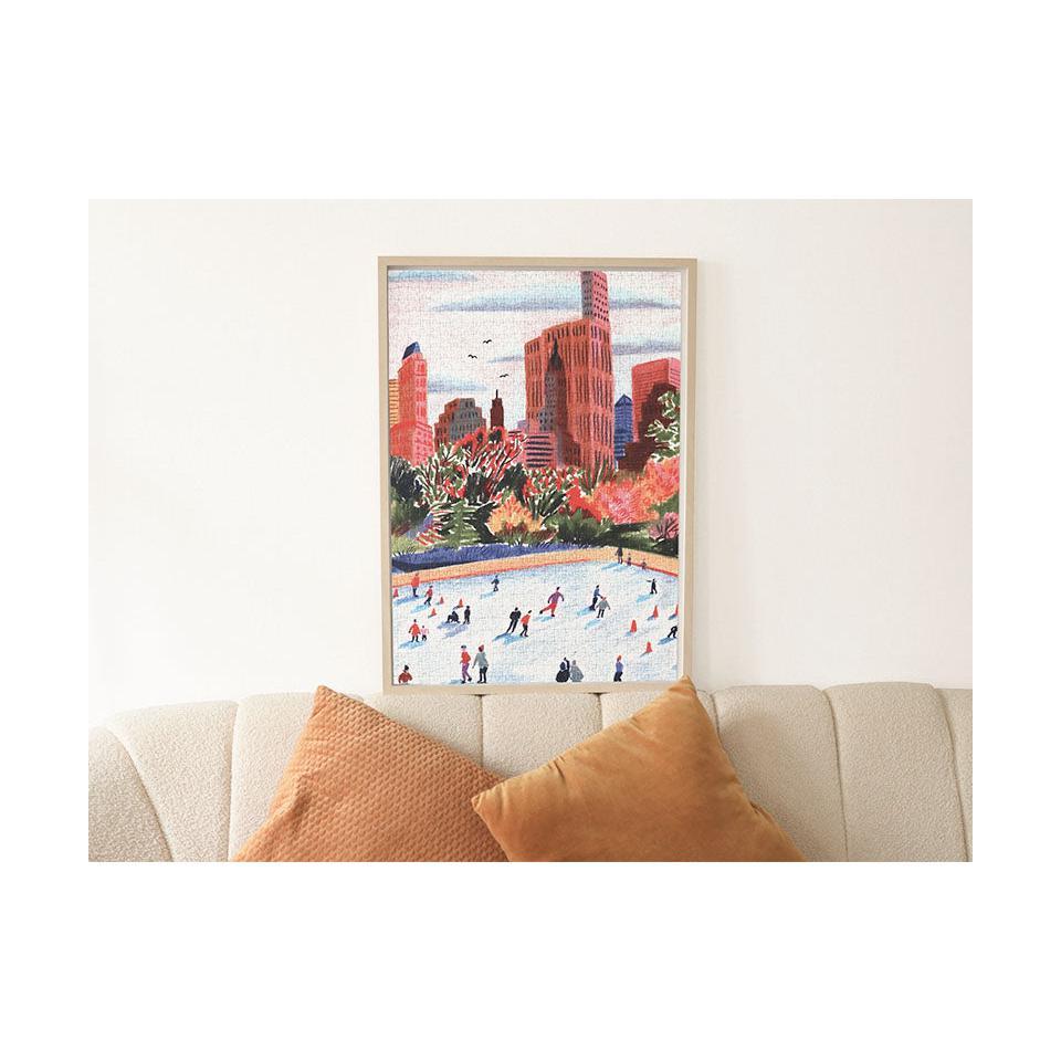 Puzzle Skating In New York By Ban Hee - 1000 Pieces