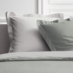 Percale Permanent Premium - Juego De Cama Bicolor De Percal - Dune