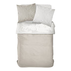 Percale Permanent Premium - Parure De Lit Bicolore Percale - Craie