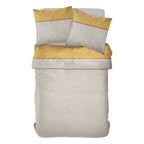 Percale Permanent Premium - Juego De Cama Tricolor Percal - Ocre
