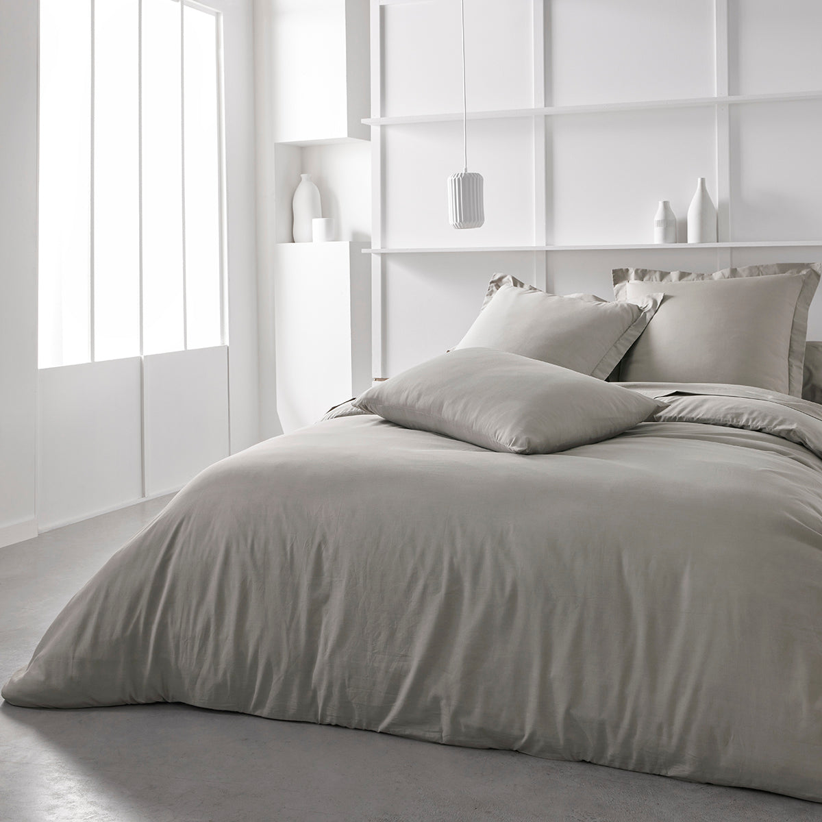 Percale Permanent Premium - Sábana Bajera Percal - Dune