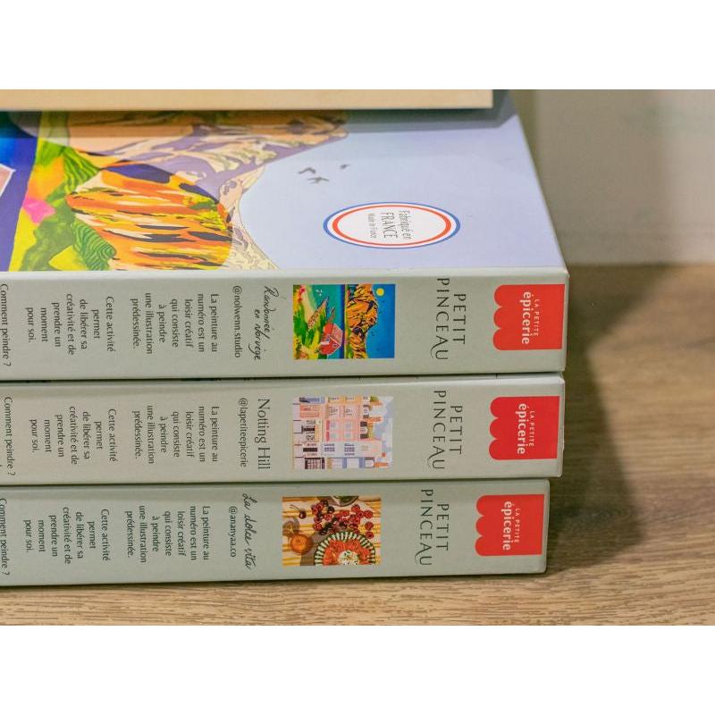 Paint By Number Box - Small Brush - La Dolce Vita By Ananya Bhandari