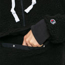 Sweat À Capuche Champion Half Zip Top - Noir