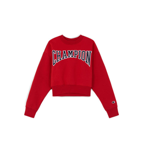 Sweatshirt Champion Crewneck - Rouge