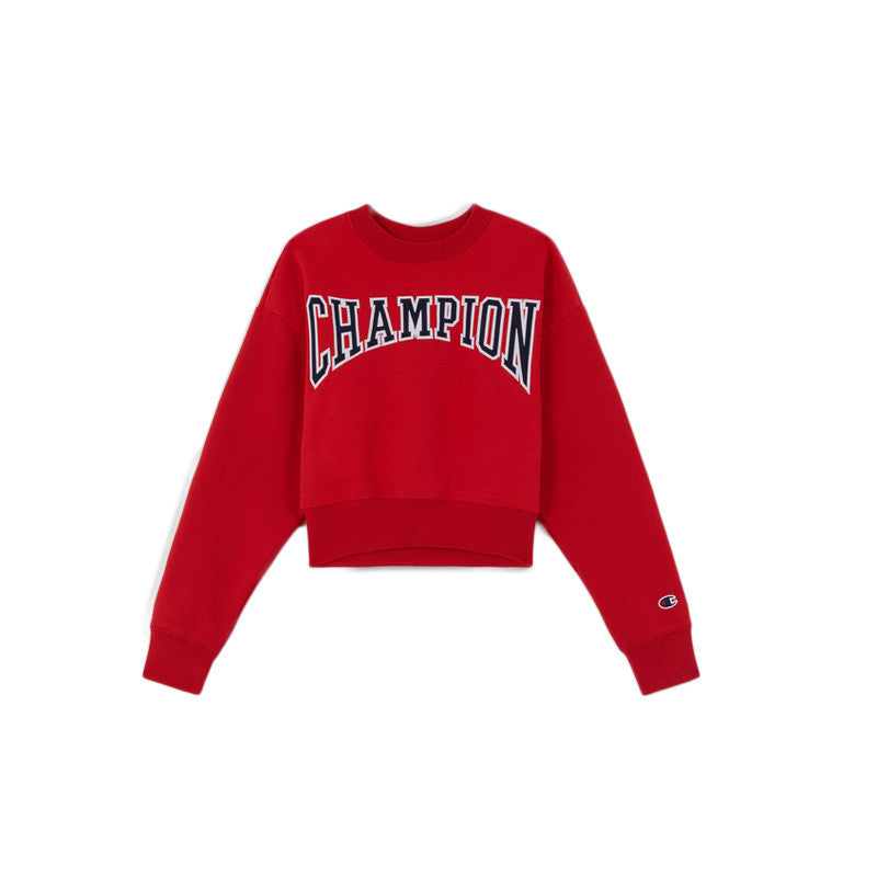 Sweatshirt Champion Crewneck - Rouge