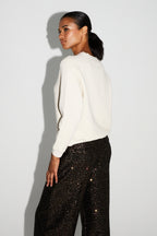 Le Sweatshirt Eddie Broderie Leo Black