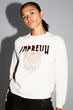 Le Sweatshirt Eddie Broderie Leo Black