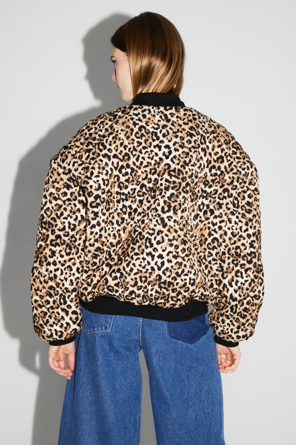 Bomber Nikky Trapuntato Léo Made In Italy - Nero