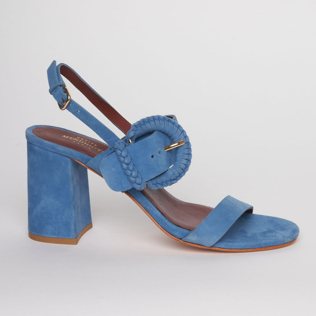 Sandales À Talons Carrie - Bleu Jean