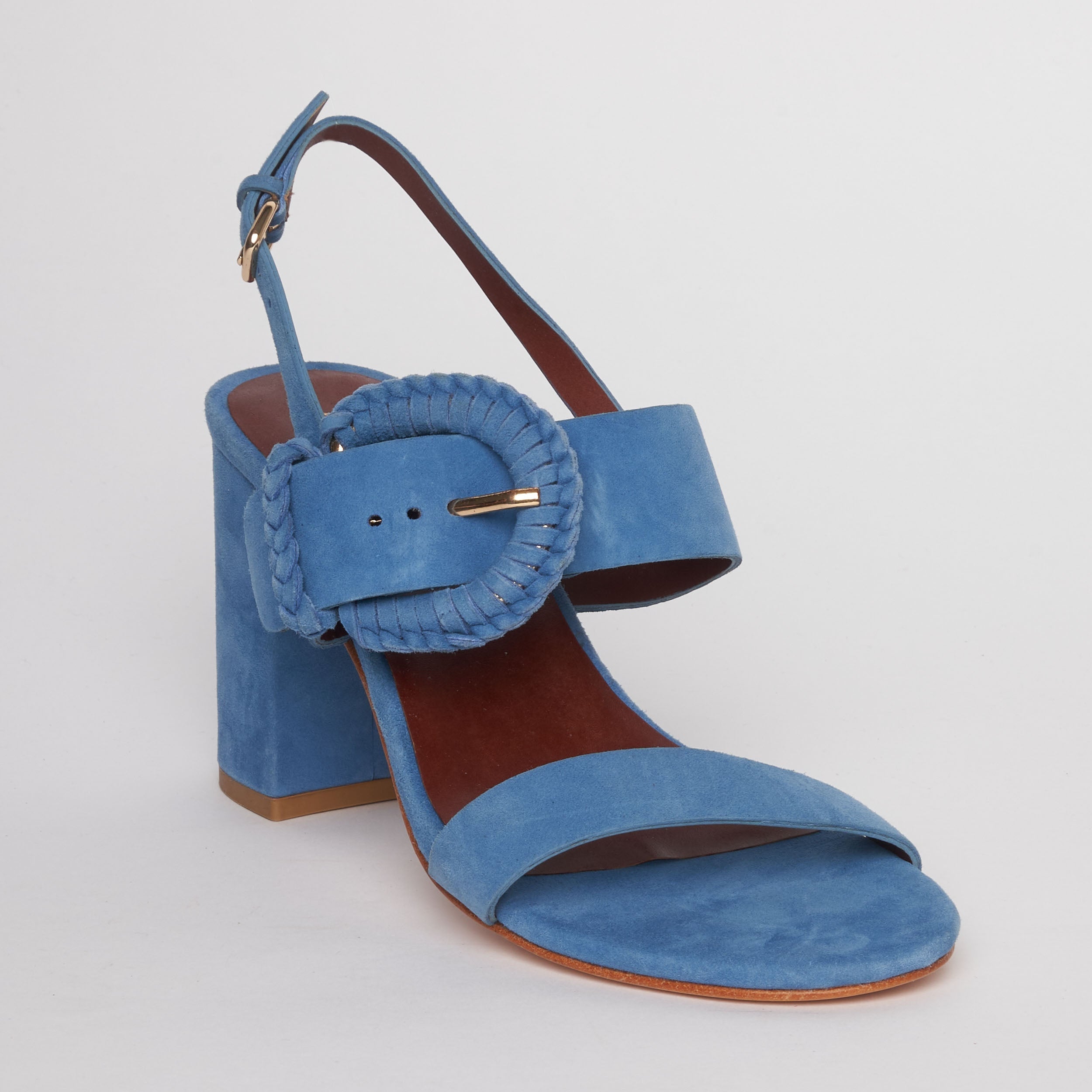 Sandales À Talons Carrie - Bleu Jean