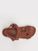 Sandales Cristina Cuir - Camel