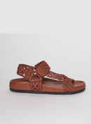 Sandales Cristina Cuir - Camel