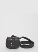 Porte Airpods Edro Cuir - Noir